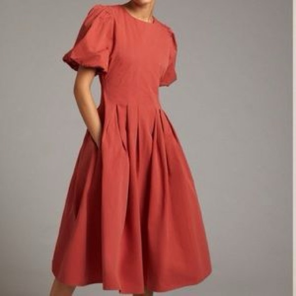 Anthropologie Dresses & Skirts - Eri + Ali Anthropologie Corset Seamed midi dress
